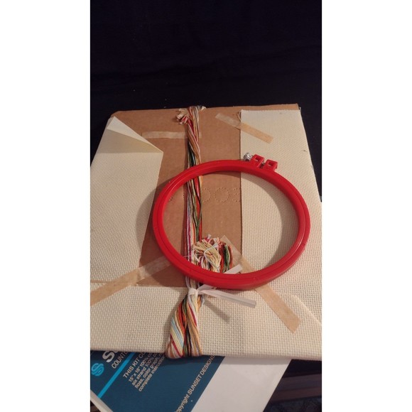 Vintage Sunset Counted Cross Stich Kit County Barn Crafting - Picture 8 of 9